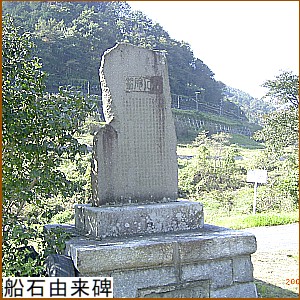 船石由来碑