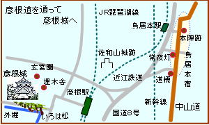 �F����ւ̒n�}