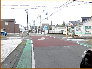 深谷一里塚跡付近