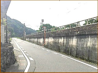 横川一里塚跡付近
