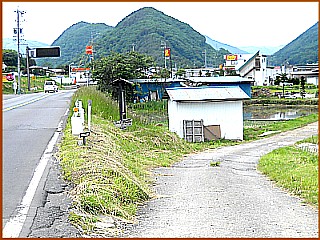 四泊一里塚跡