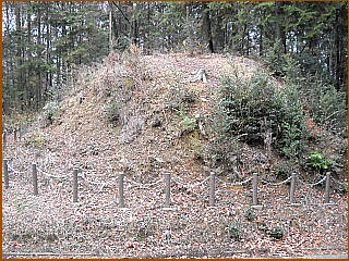 奥之田一里塚　右塚