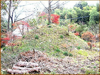 謡坂十本木一里塚　復元