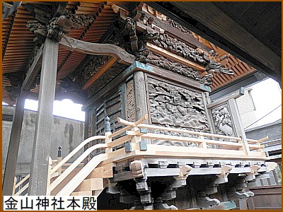 金山神社本殿